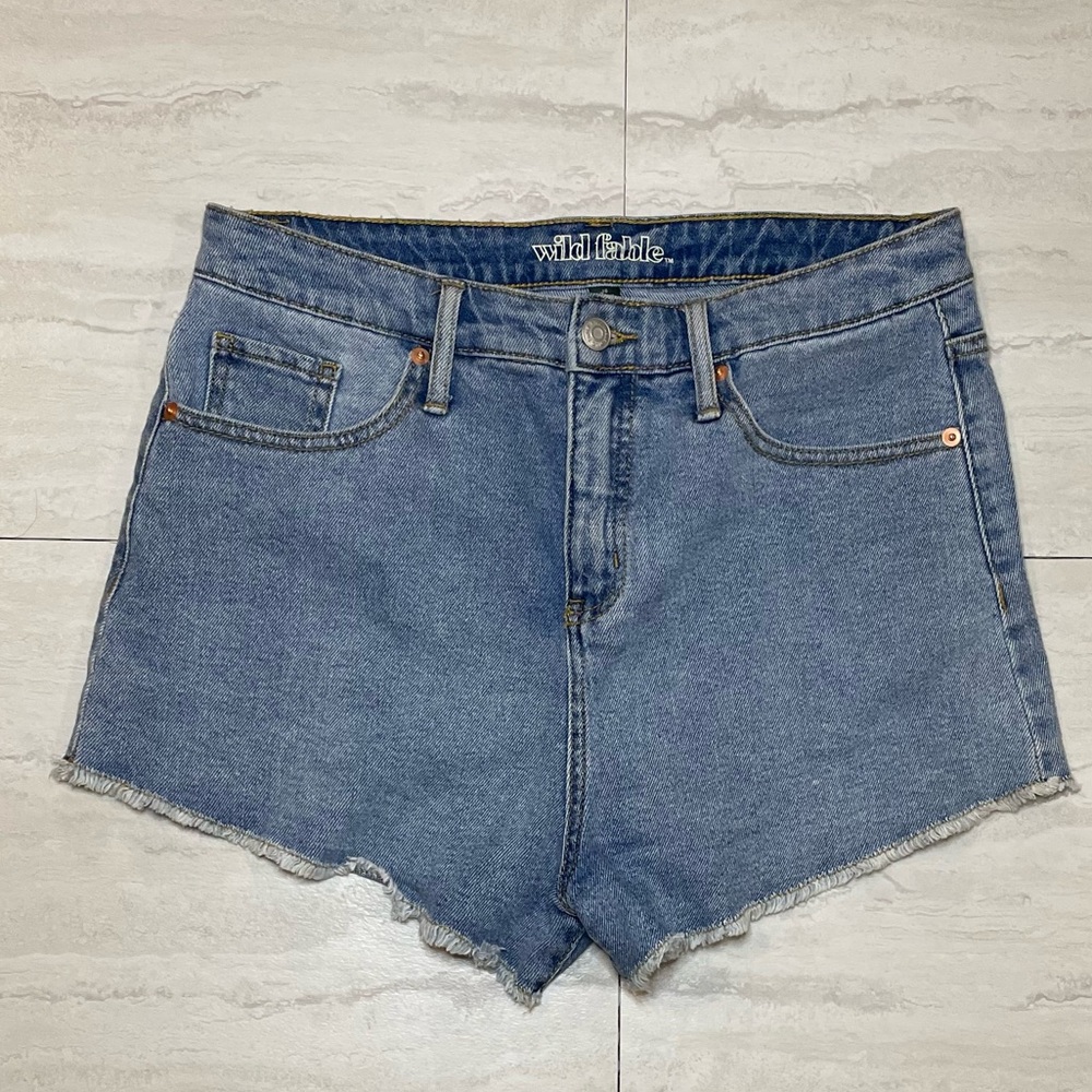 High waisted denim wild fable shorts